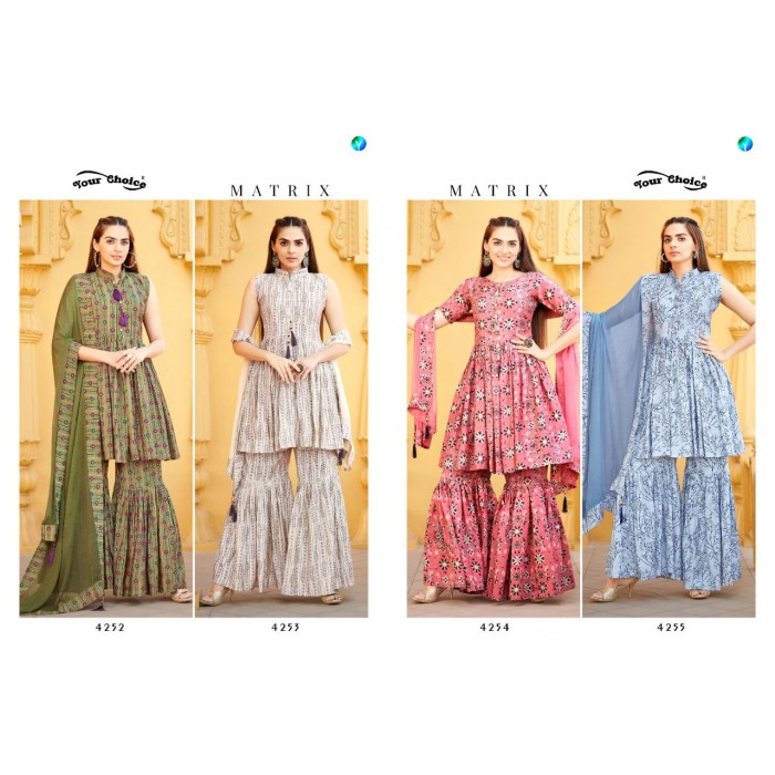 Your Choice Matrix Pure Modal Digital Print Salwar Suits